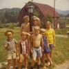 Here we are, the Seven 1960's siblings, in all our fashionable glory. I am the one in the yellow shirt.